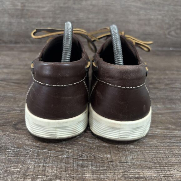 ECCO S-Lite Moc Boat Shoes Men\'s 8.5 EU 42 Brown Leather Lightweight Comfort main image 9